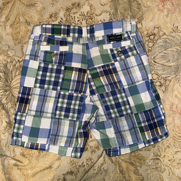 Boys Janie & Jack Madras shorts 6 - Picture 4 of 4